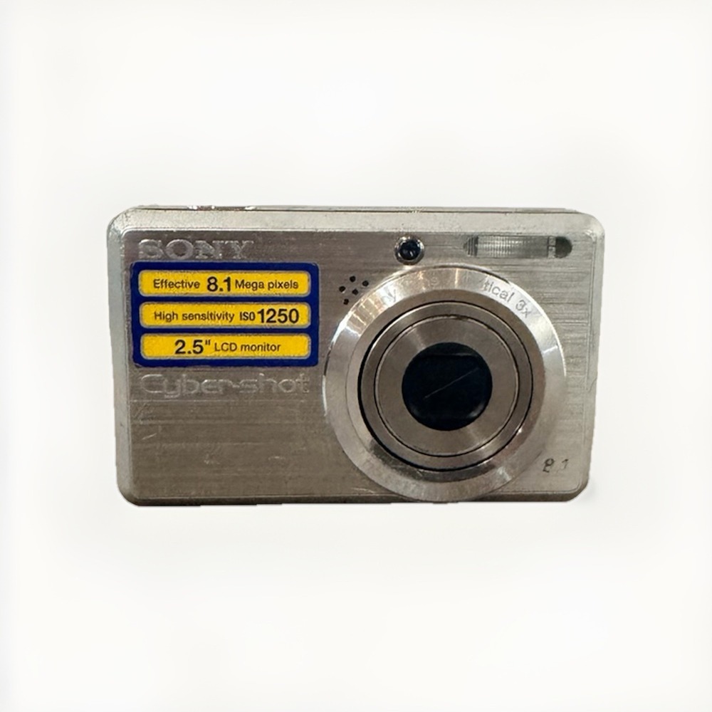 Sony Cyber-shot DSC-S780 8.1MP Digital Camera - Silver